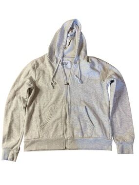 SWS Active Classic Zip Hoodie - Heather Grey - Size Large